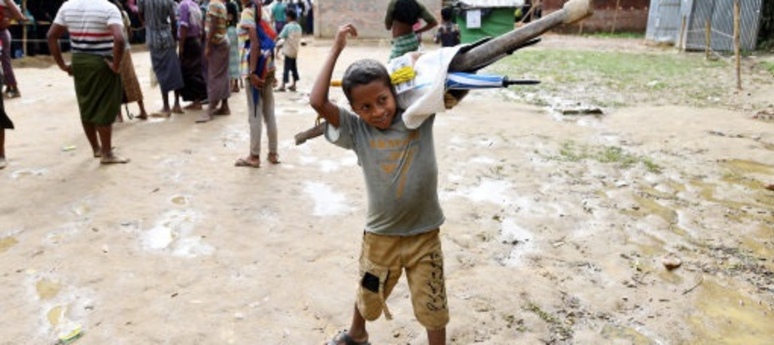 More than 600,000 Rohingya refugees have crossed the border from Myanmar into Bangladesh