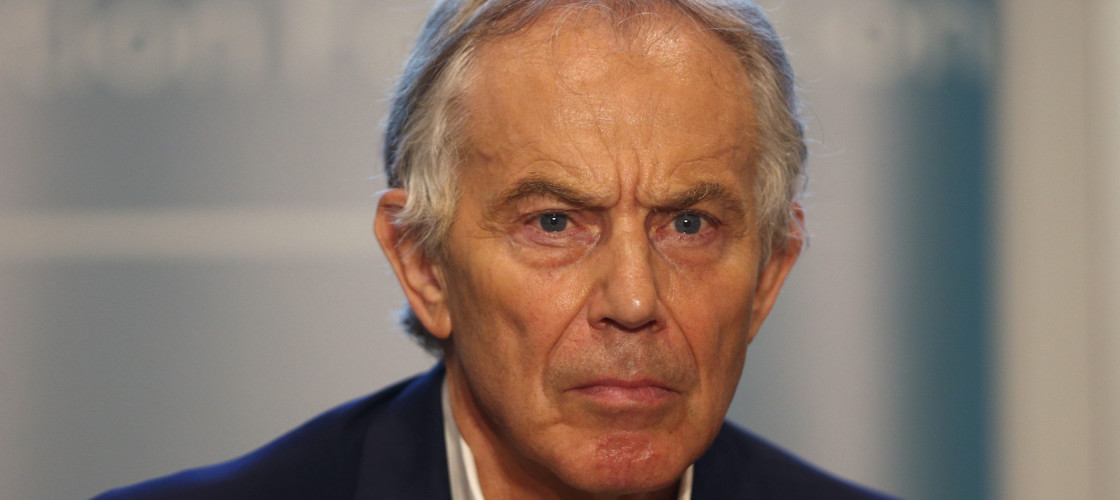 Former Prime Minister Tony Blair Former Prime Minister Tony Blair