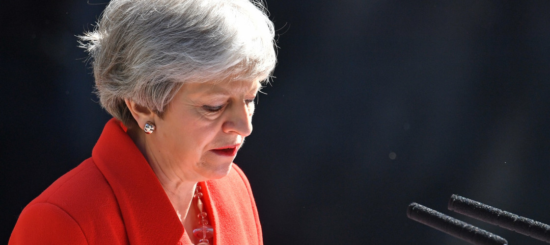 Theresa May sets our her departure