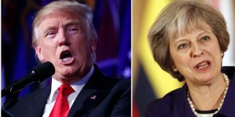Theresa May ‘seeks Donald Trump meeting to make peace’ after cancelled visit