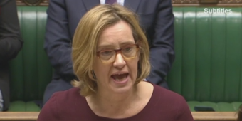 Amber Rudd condemns Trump over tweets, but insists state visit will not be cancelled