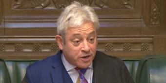 WATCH: Commons Speaker John Bercow defends Tory MPs branded 'traitors' by Brexit press