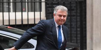 Tory chairman Brandon Lewis rejects calls to re-suspend councillor amid racism storm