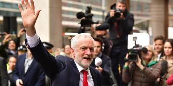 Boost for Jeremy Corbyn as Labour take eight-point poll lead over Conservatives