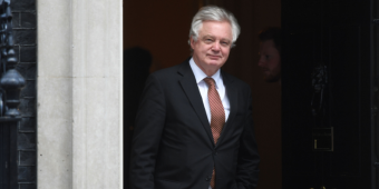 David Davis hits back at 'discourteous' EU over Brexit punishment threat
