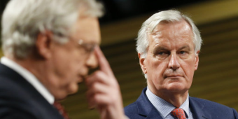 Michel Barnier warns UK faces 'disorderly' Brexit amid Irish border row