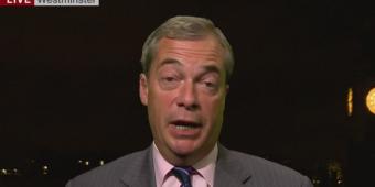 Prospect of Corbyn-led coalition prompts Farage to warn of political comeback
