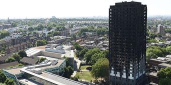 Theresa May condemns 'utterly unacceptable' Grenfell bonfire video