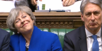 Theresa May defies Philip Hammond to press ahead with plan for 10p plastic bag tax