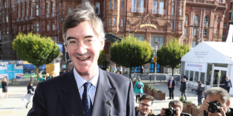 Politicians unite to support Jacob Rees-Mogg over university fracas
