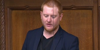Ex-Labour MP Jared O’Mara invokes ‘teachings of Jesus’ in long-awaited first Commons address