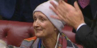 WATCH Standing ovation for Tessa Jowell after emotional cancer speech in Lords