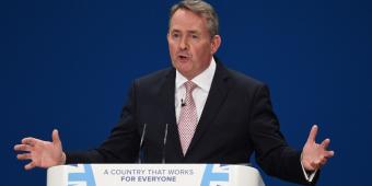 Liam Fox in Washington to kick off US trade talks
