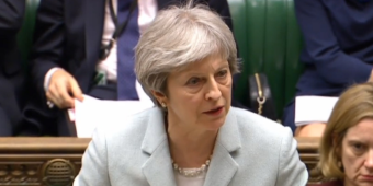 Theresa May defends 'very good' No10 aide at centre of Vote Leave row