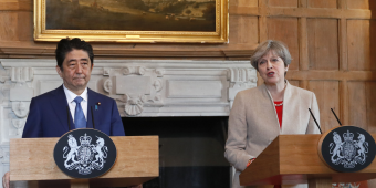 Theresa May to focus on defence and trade during Japan visit