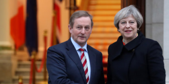 Irish prime minister tells Theresa May of 'concern' about Tory-DUP deal