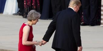 WATCH Theresa May: Donald Trump told me to sue the EU
