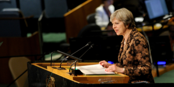 Theresa May criticises Donald Trump over Paris climate deal withdrawal
