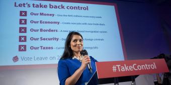 Priti Patel complains to Electoral Commission over Remain campaign spending