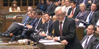 Voting against EU bill means 'chaotic' Brexit, claims David Davis