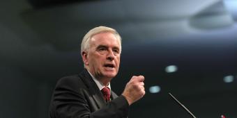 John McDonnell defends plaque honouring IRA 'martyrs' in his office