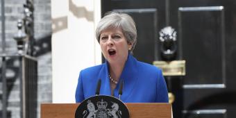 Theresa May backs UK and Ireland bid to host World Cup 2030