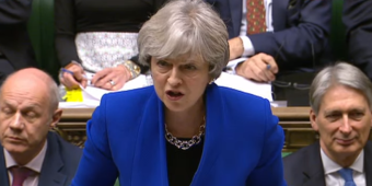 Theresa May agrees to water down key Brexit date pledge to avoid second Commons humiliation