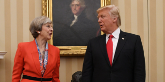 Donald Trump has not snubbed Theresa May, Downing Street insists