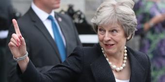 WATCH: Theresa May says food and medicine stockpiling in case of no-deal Brexit should 'comfort' Brits