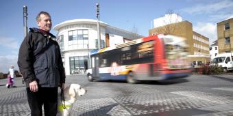 Guide Dogs support Lord Holmes’ debate on ‘shared space’ projects