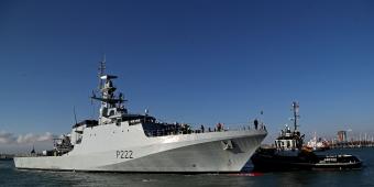 Gavin Williamson unveils new gunboats to protect UK fisheries after Brexit
