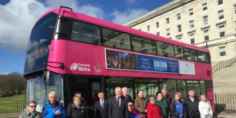 Talking Buses have arrived in Belfast