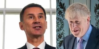 Jeremy Hunt tells 'coward' Boris Johnson to 'man up' and face public scrutiny