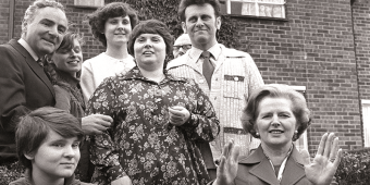 Thatcher allowed more people to participate in the wealth of the nation through property ownership and shares