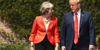 Donald Trump’s UK ambassador says trade deal ‘not possible’ under Theresa May’s Brexit deal