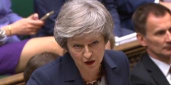 Theresa May vows MPs will get a veto on Brexit backstop in bid to save deal