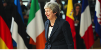 Theresa May signals Brexit transition period could be extended in bid to break Irish border deadlock