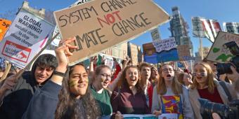 Theresa May takes swipe at ‘disruptive’ school pupils over climate change walkout