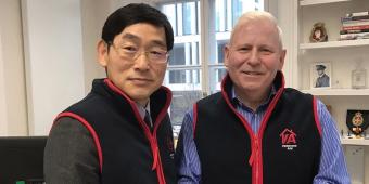 Taiwanese honour for Veterans Aid CEO