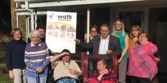 First Conservative MP walks in the shoes of people with learning disabilities