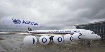 Airbus celebrates the delivery of its 10,000th aircraft