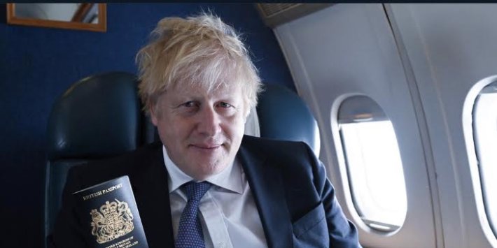 Boris Johnson Unveils Iconic Brexit Blue Passport Design
