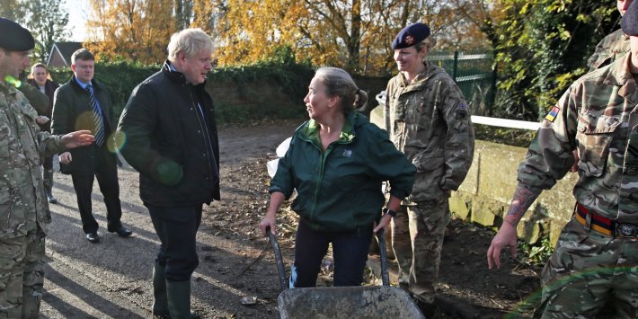 WATCH: Angry residents confront Boris Johnson as he finally visits flood-hit Yorkshire