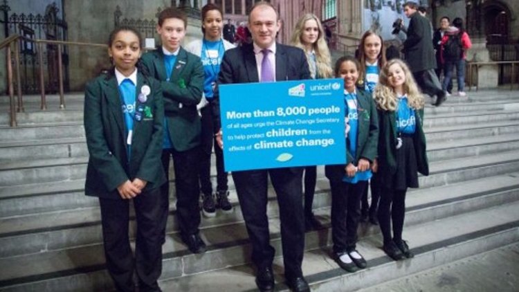 UNICEF UK campaigners urge action at Doha