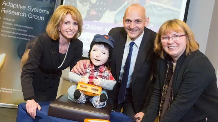 Uni designs robot for autistic kids