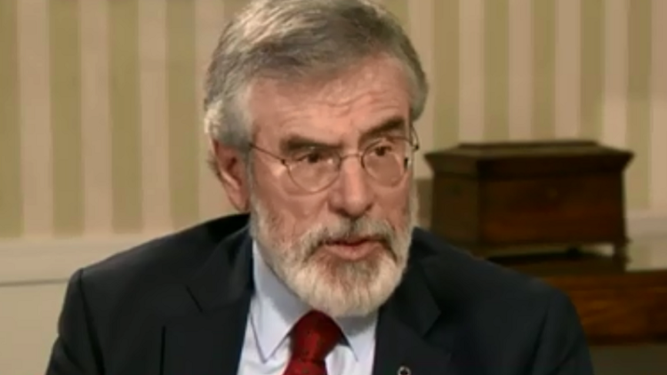 Gerry Adams: I would like to see ‘outstanding’ Jeremy Corbyn become Prime Minister