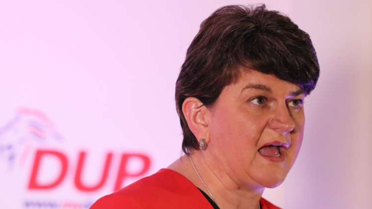 Hopes of Brexit deal fade as Arlene Foster demands Theresa May changes tack on Irish border