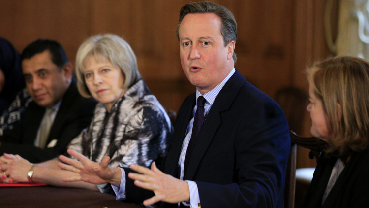 Ousted Tory MP reveals David Cameron, but not Theresa May, has contacted him