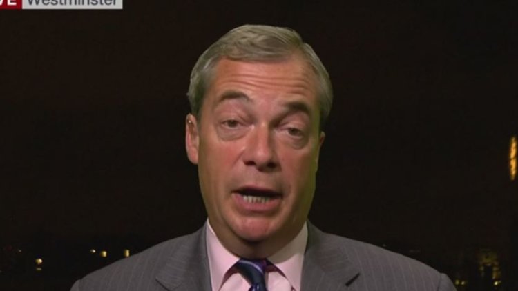 Prospect of Corbyn-led coalition prompts Farage to warn of political comeback