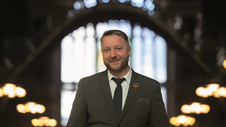 Part of Parliament: Commons Communications director Lee Bridges